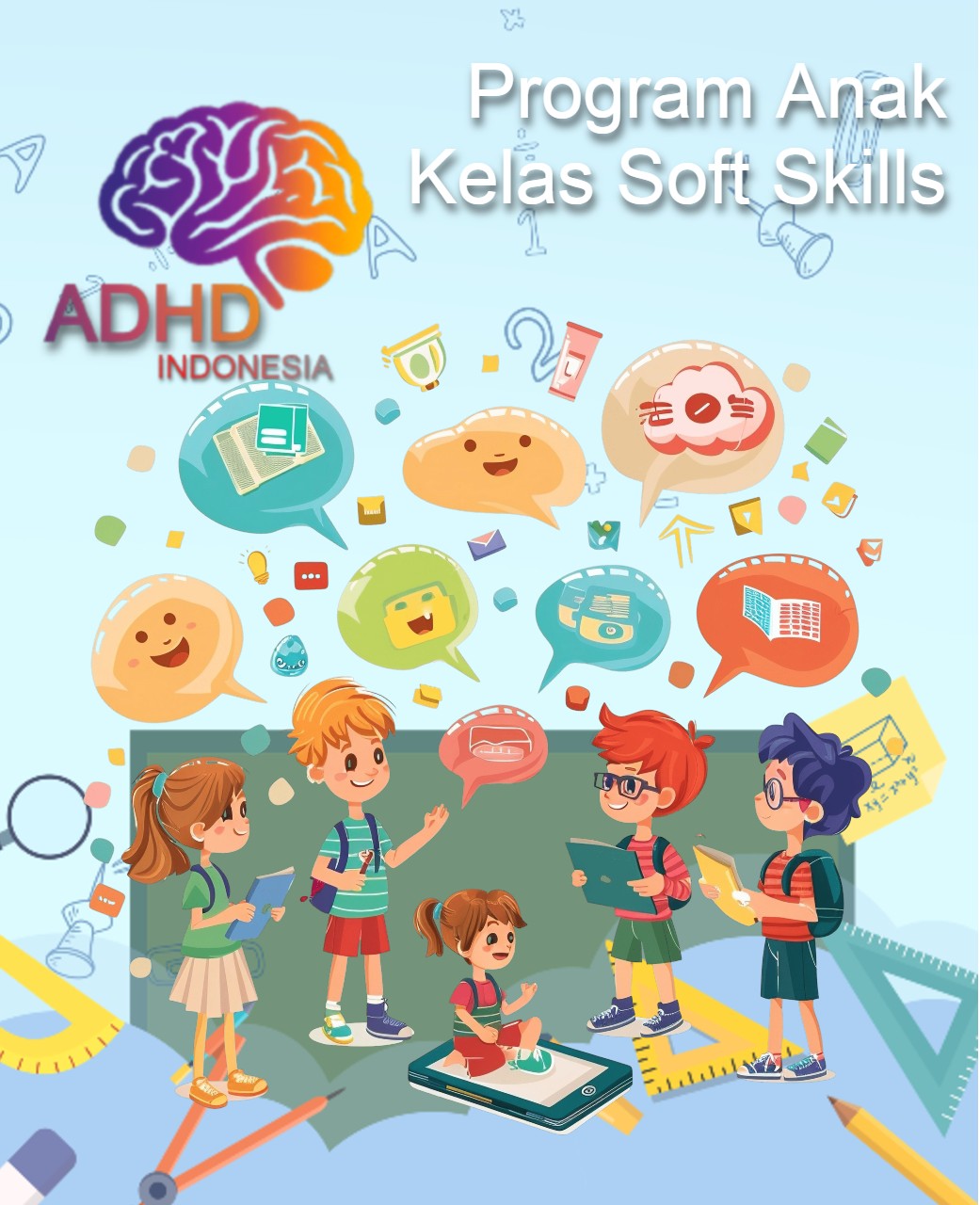 Program ADHD Indonesia Kabupaten Mempawah Kelas Soft Skills Anak ADHD